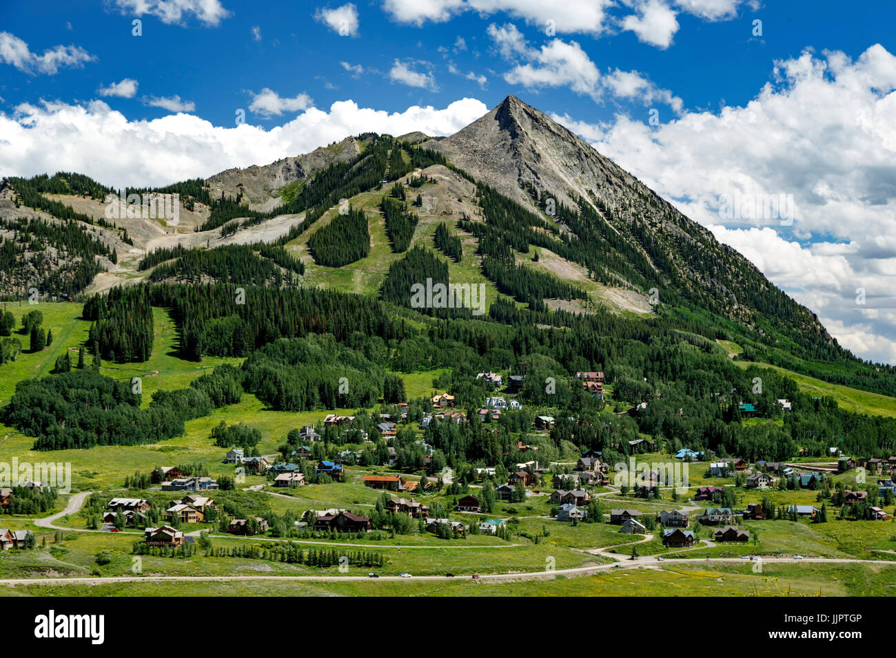 Village of Mount Crested Butte and Mount Crested Butte (12,162 ft