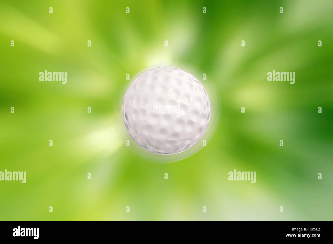 3d rendering golf ball in motion Stock Photo Alamy