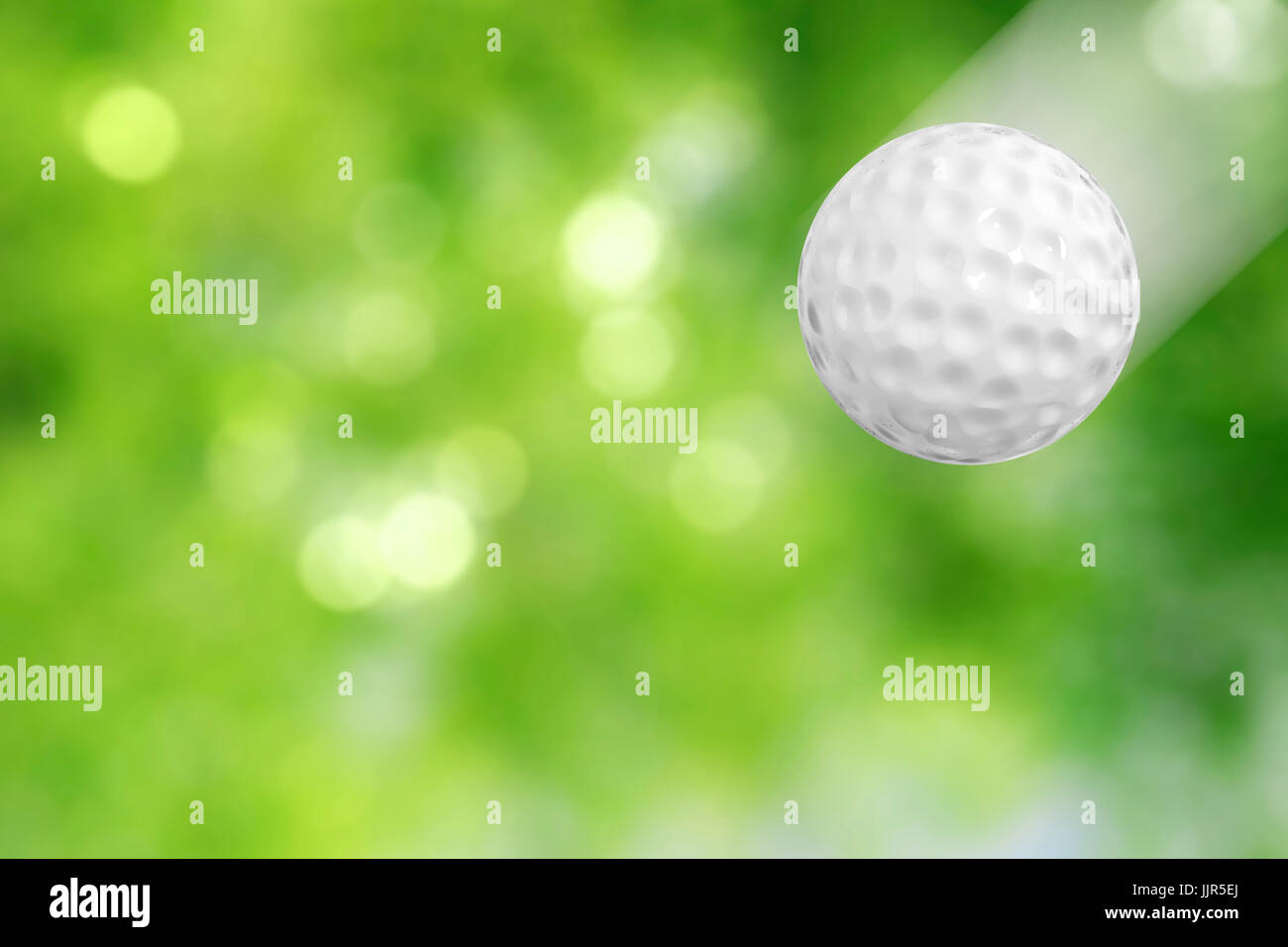3d rendering golf ball in motion Stock Photo Alamy
