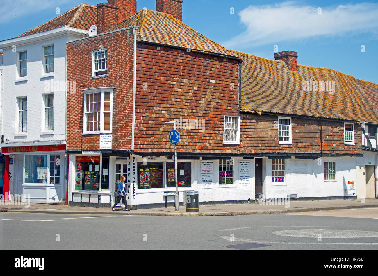 Shop, Canterbury, Kent, England Stock Photo Alamy