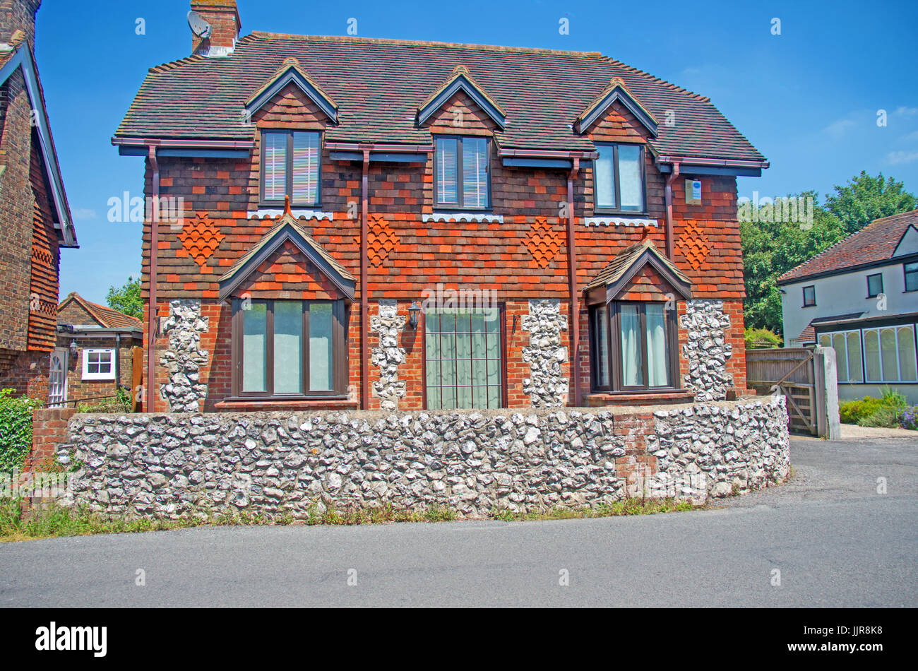 Upper Beeding, House, Sussex, England Stock Photo Alamy