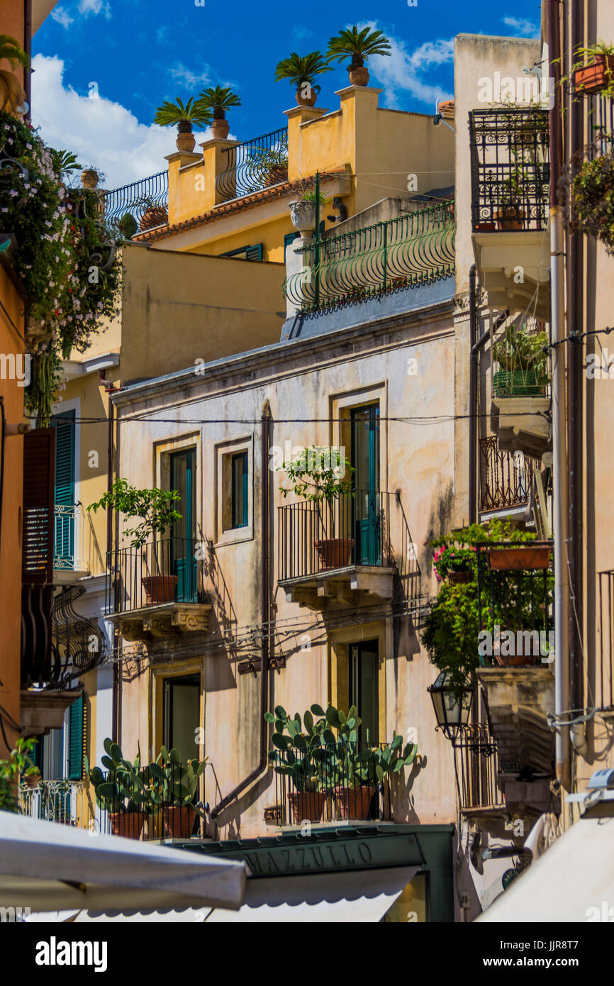 Taormina, Sicily, Italy Stock Photo