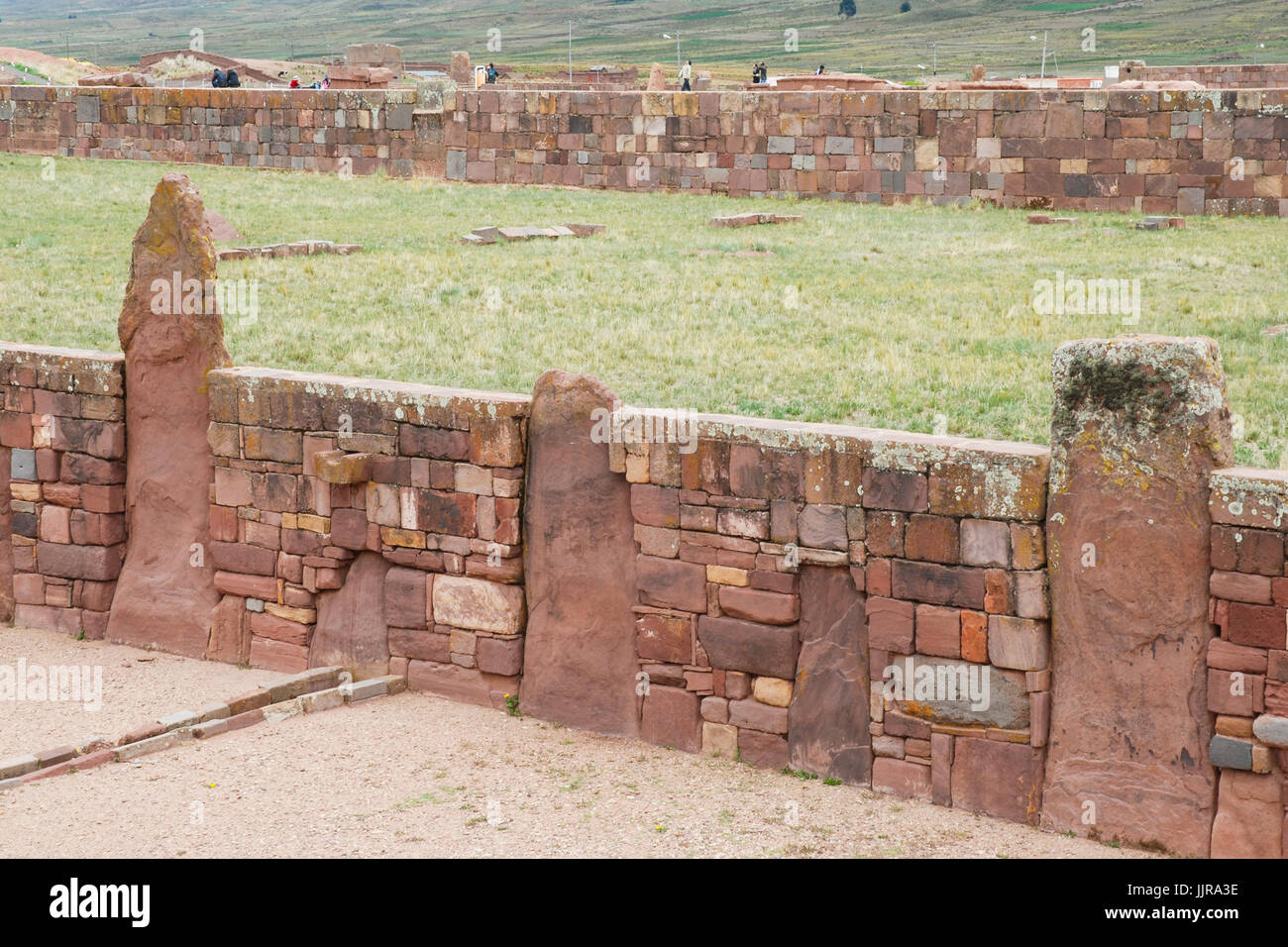 Temple Kalasasaya in Tiwanaku, PreColumbian archaeological site