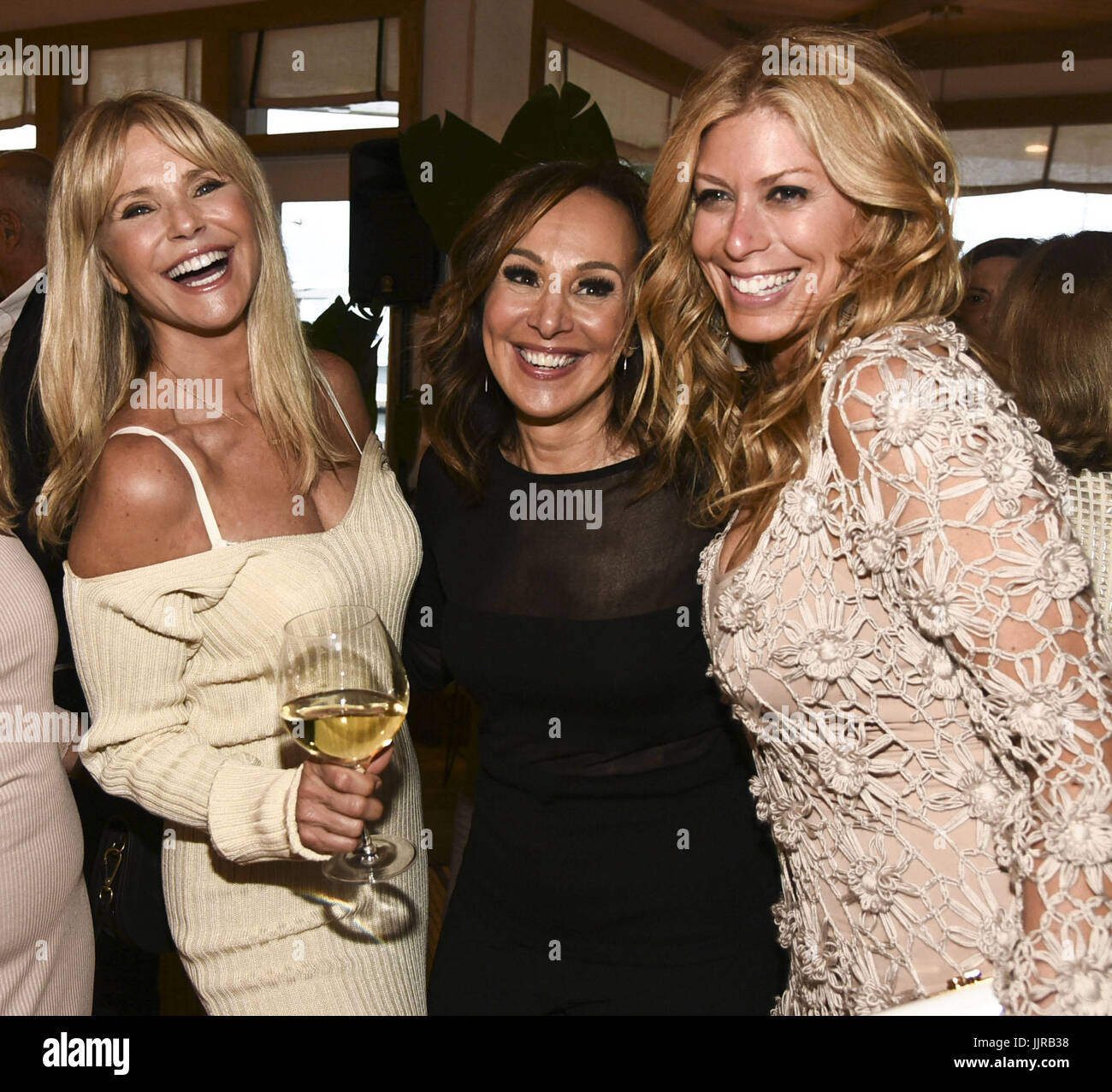 Benefit for the Sag Harbor Cinema, sponsored by the Sag Harbor Patrnership, at the Bibloquet Restaurant in Sag Harbor in New York.  Featuring: Christie Brinkley, Rosanna Scotto, Jill Martin Where: Sag Harbor, New York, United States When: 16 Jun 2017 Credit: Rob Rich/WENN.com Stock Photo