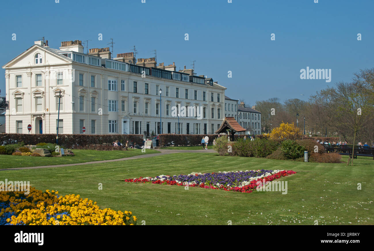 Filey The Crescent Stock Photo Alamy