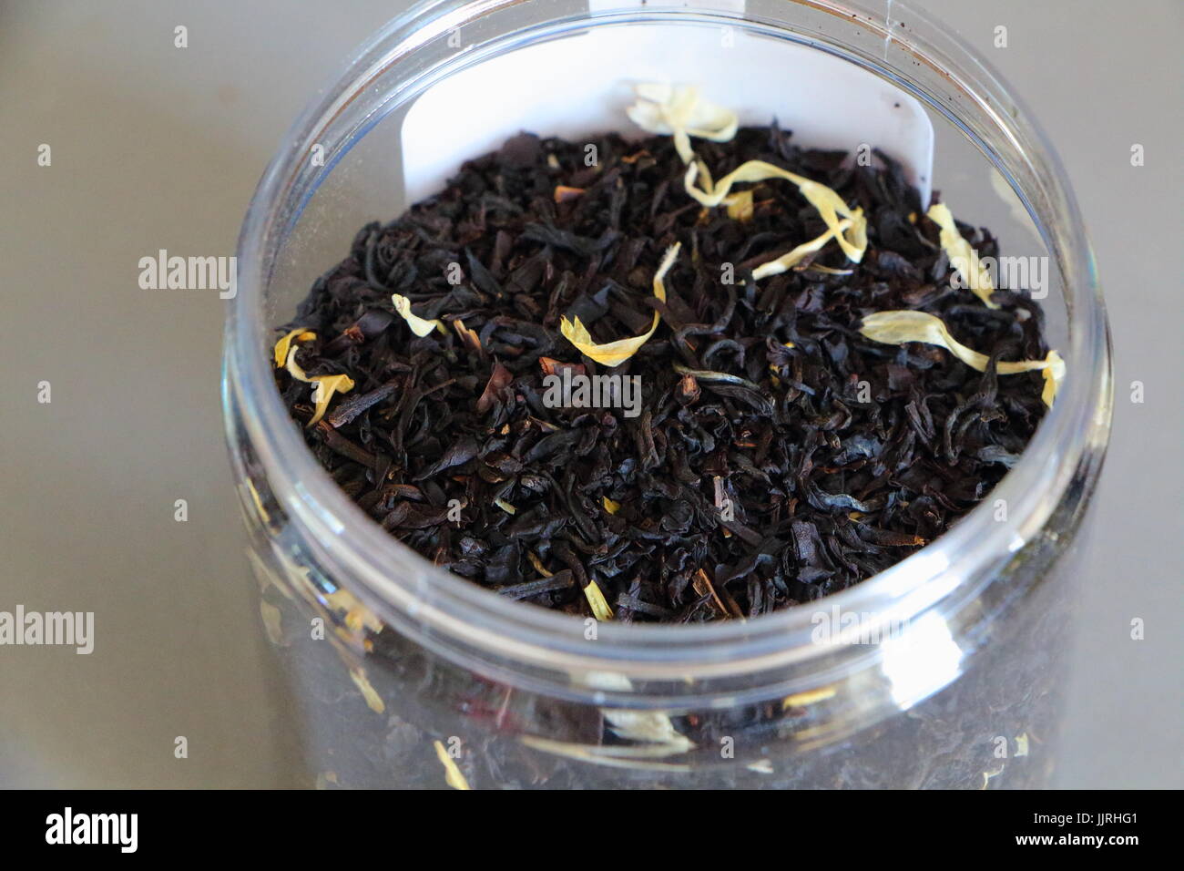 Black tea leaves Stock Photo Alamy