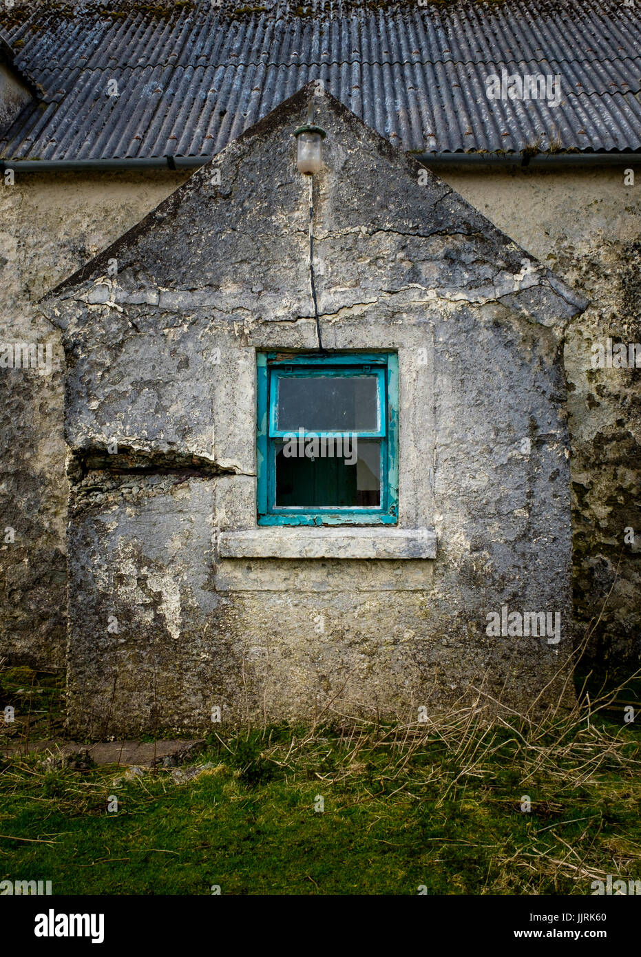 LEWIS AND HARRIS, SCOTLAND CIRCA APRIL 2016 Abandoned House in the