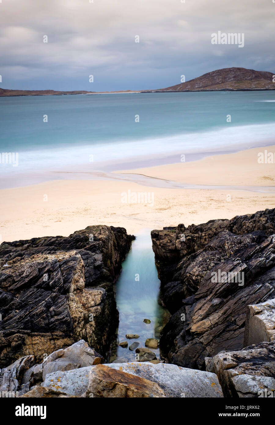 Lewis And Harris Scotland Circa April 16 Cliffs And Beaches On The Outer Islands Of Lewis And Harris In Scotland Stock Photo Alamy