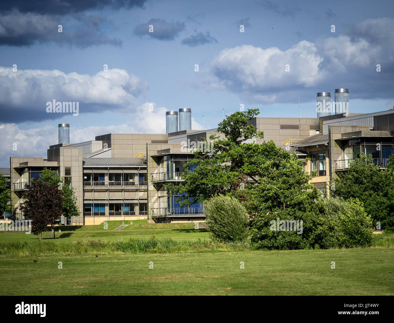 Wellcome Trust Sanger Institute - the Wellcome Trust Genome Campus in Hinxton near Cambridge Stock Photo