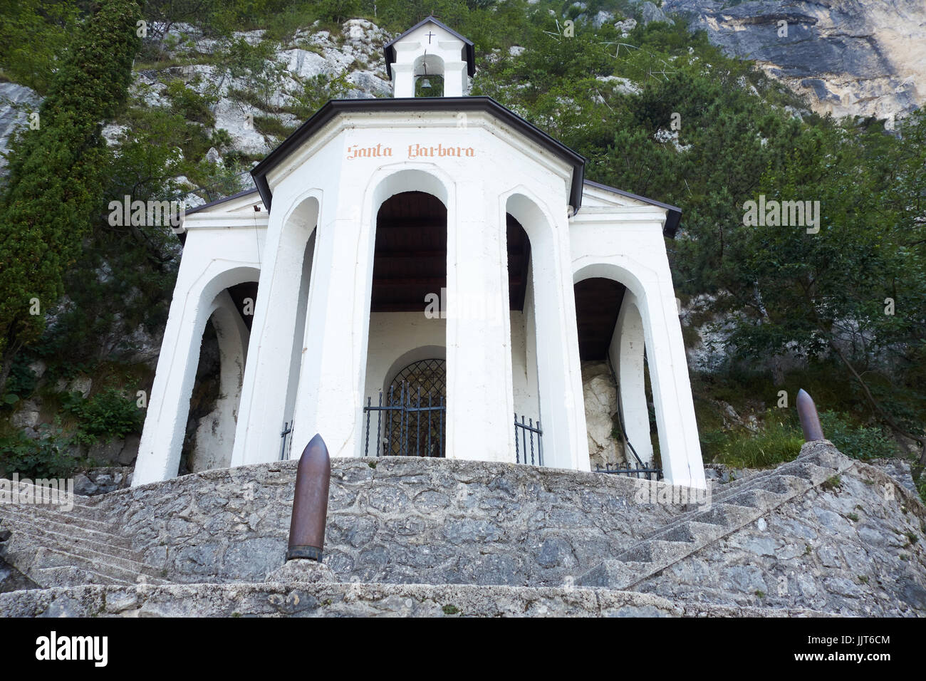 chiesetta santa barbara riva del garda