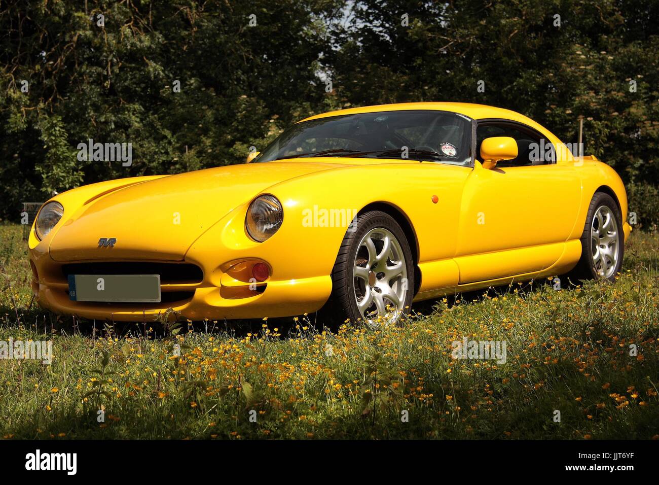 My favourite, TVR Cerbera on 16' Spiders Stock Photo