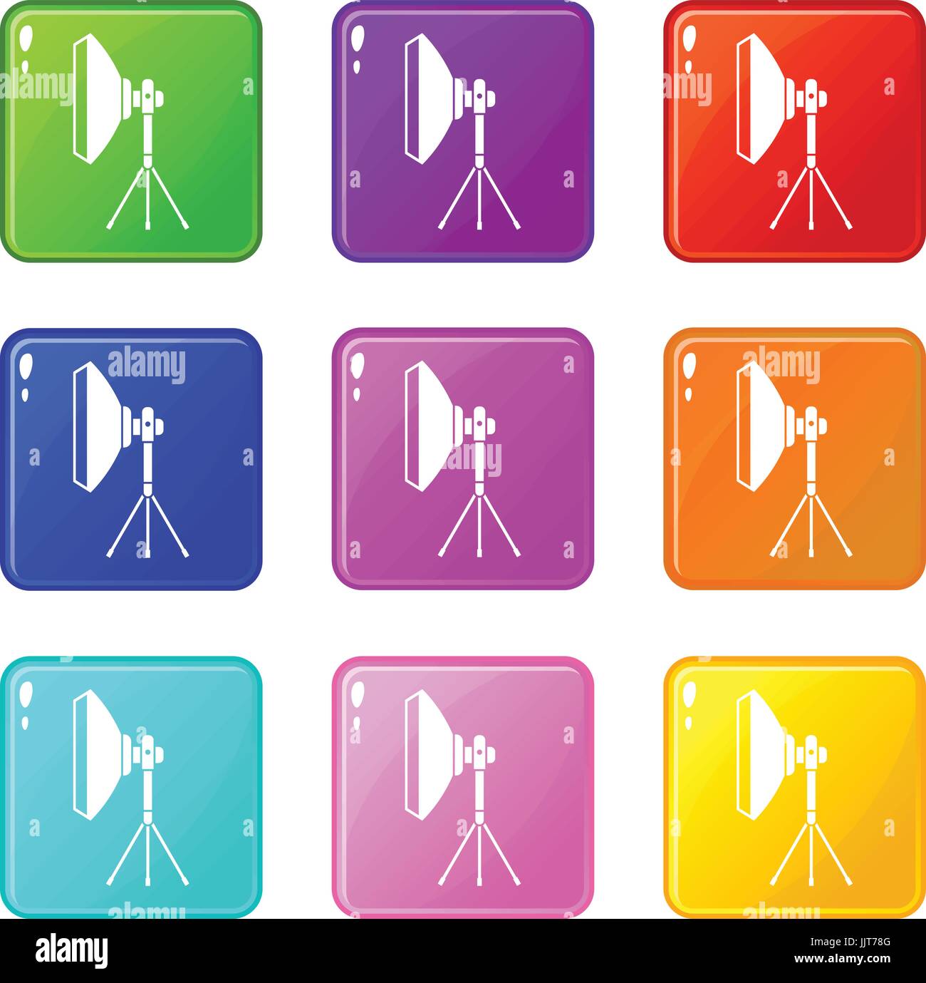 Studio lighting equipment set 9 Stock Vector Image & Art - Alamy