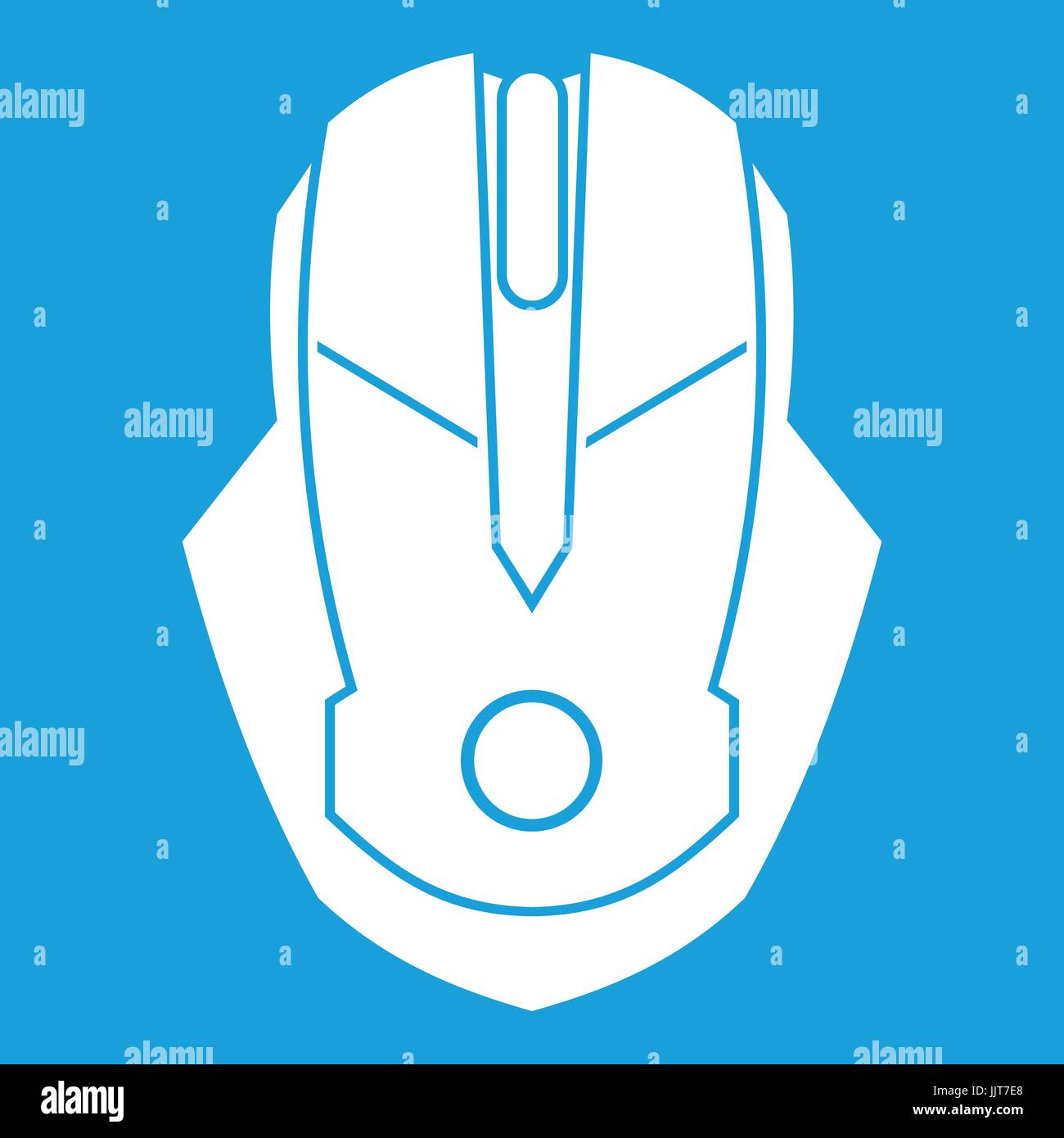 Computer mouse icon white Stock Vector Image & Art - Alamy
