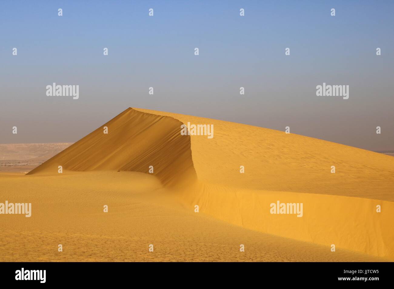 Golden dune, Fayoum Stock Photo