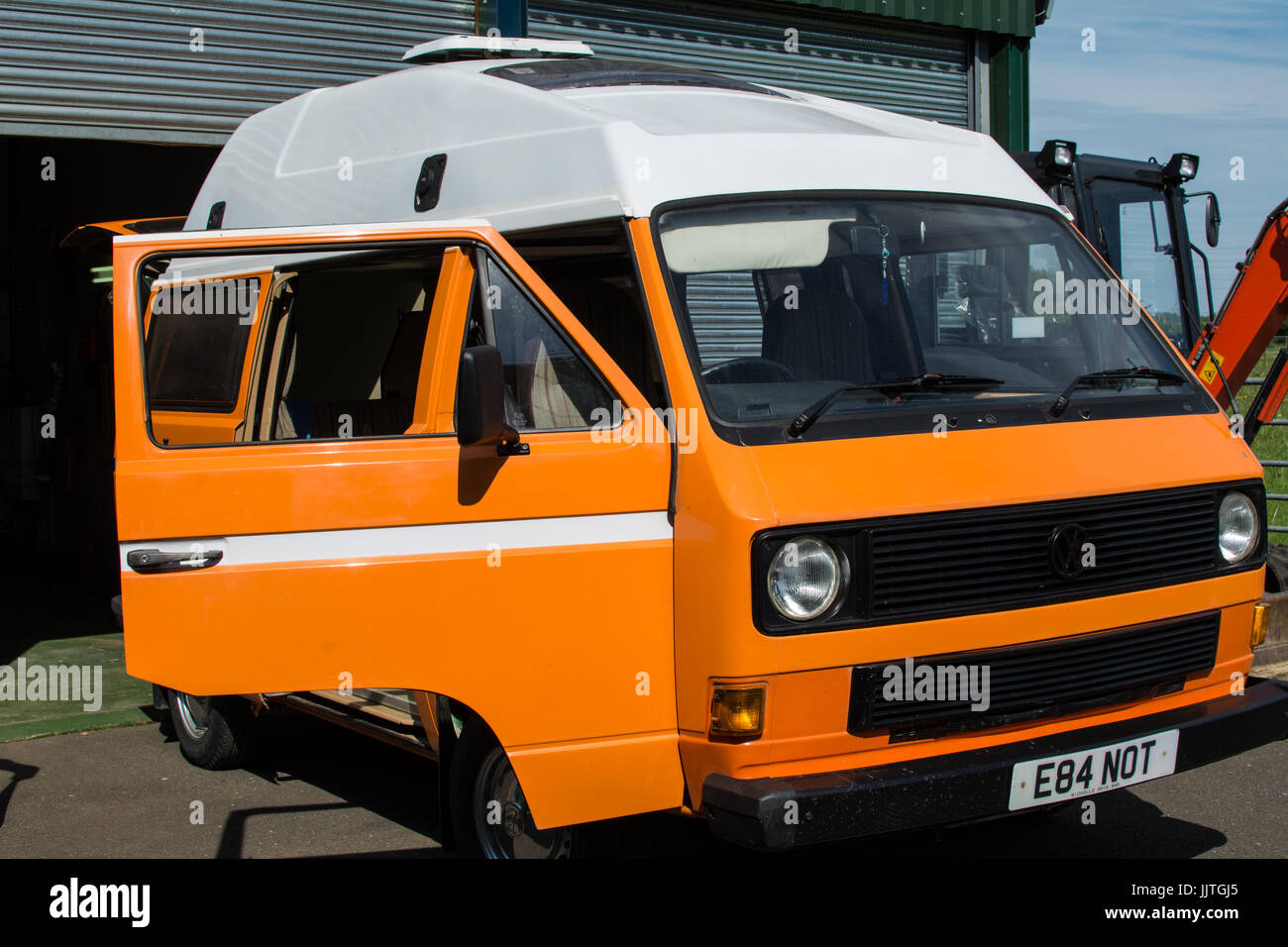 Volkswagen camper van Stock Photo Alamy