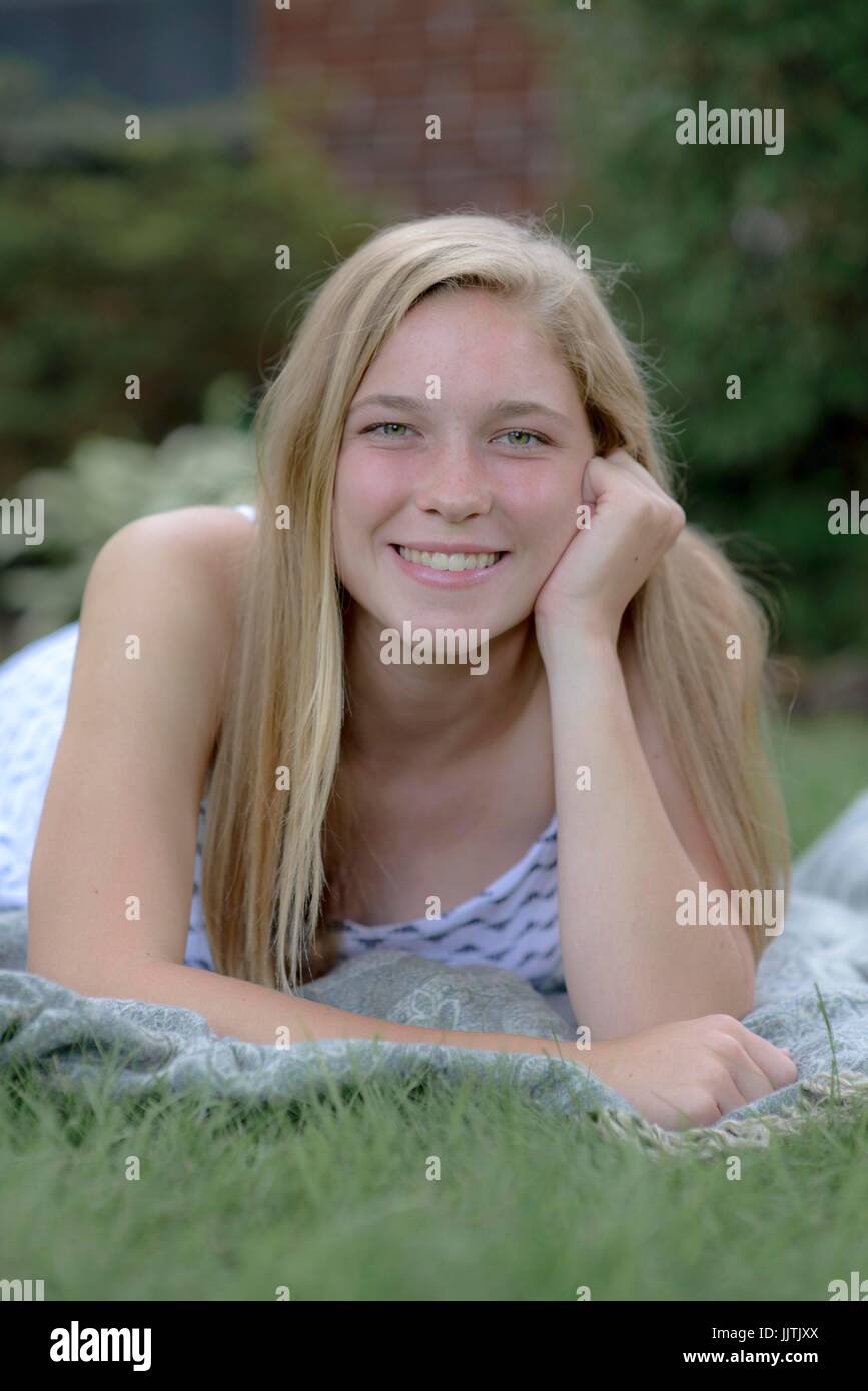 Pretty 18 year old girl hires stock photography and images Alamy