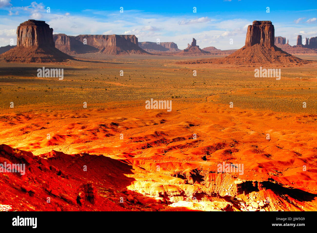 Ancient Horizon, Monument Valley Stock Photo