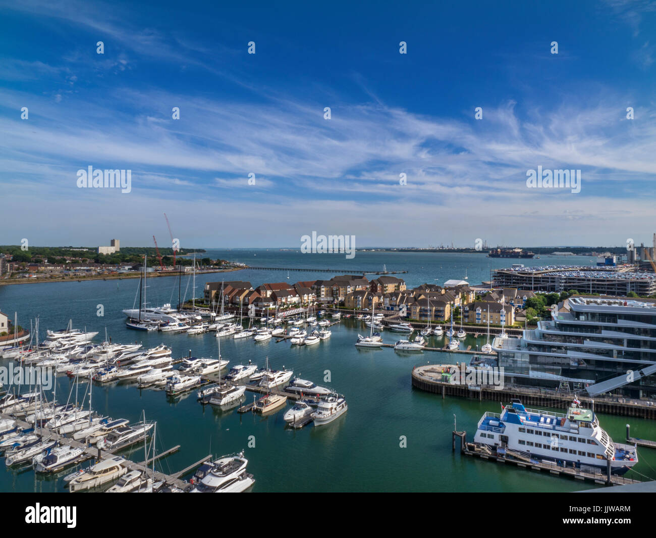 Admiral's Quay Ocean Village.Unique elevated view from Admirals Quay