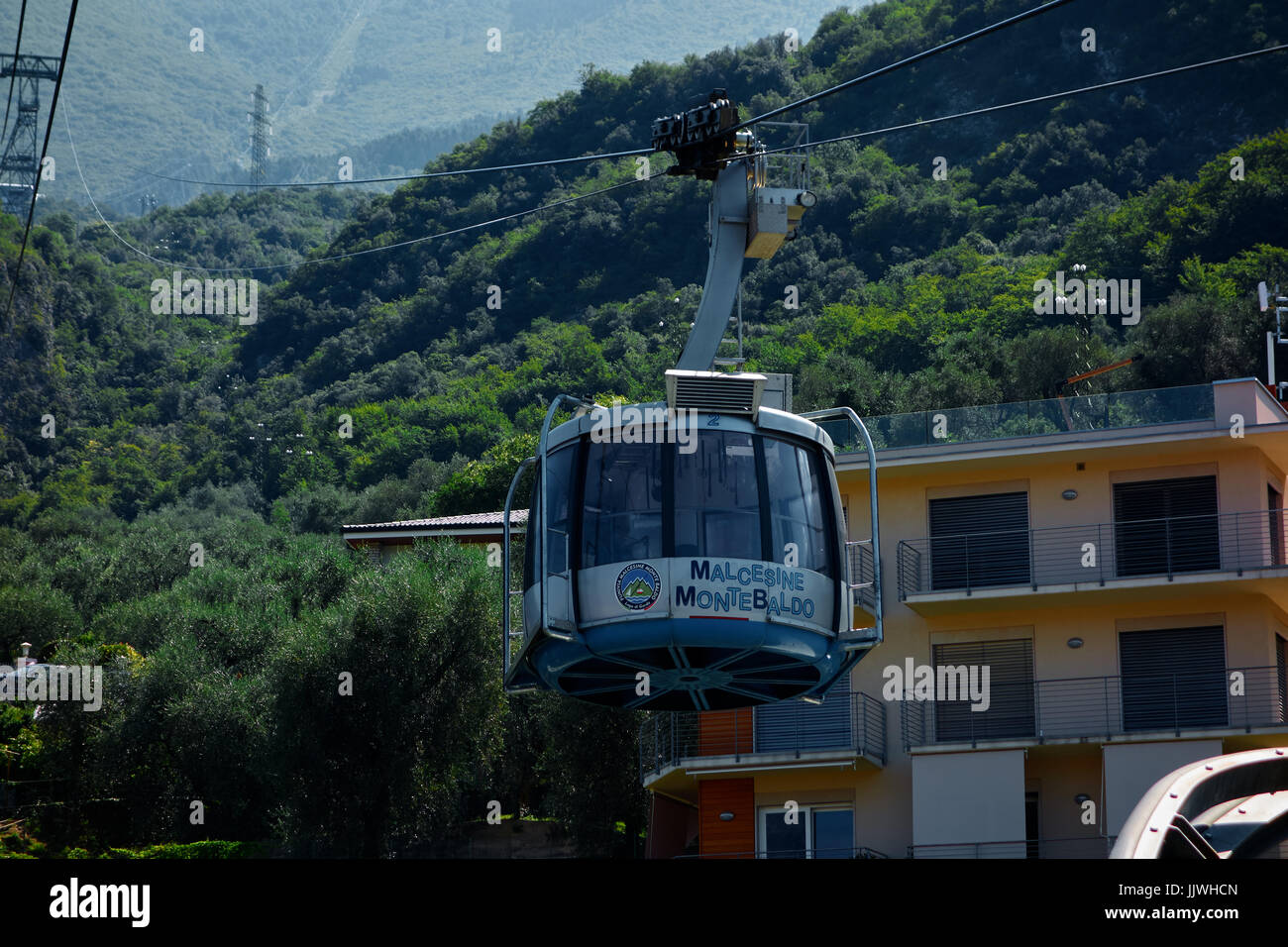 Malcesine Monte Baldo cable car. Lake Garda. Italy Stock Photo Alamy Malcesine Monte Baldo cable car. Lake Garda. Italy Stock Photo Alamy