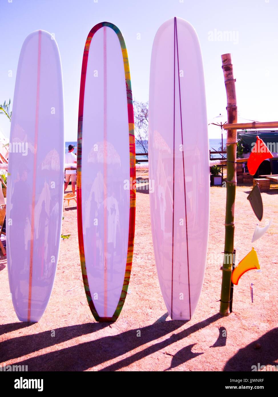 Surfboards on Sale at Surf Festival in Byron Bay Stock Photo Alamy