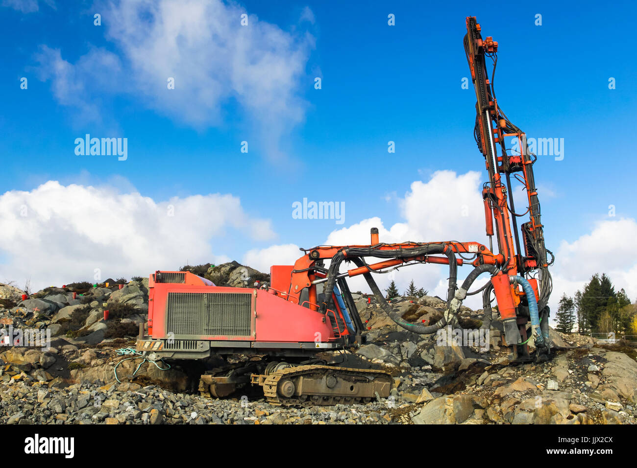 Drilling machine Stock Photo