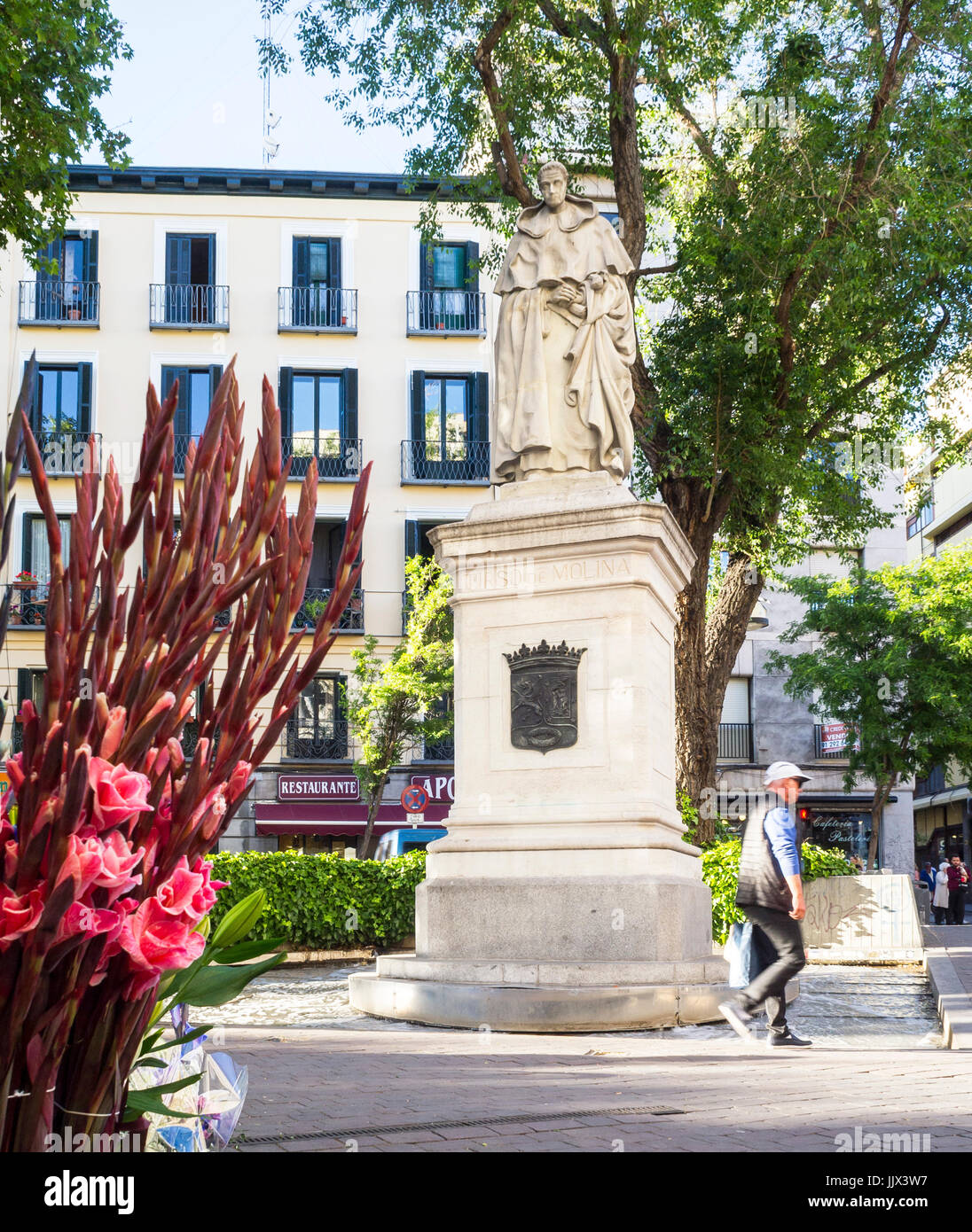 Plaza de Tirso de Molina. Madrid. España Stock Photo Alamy