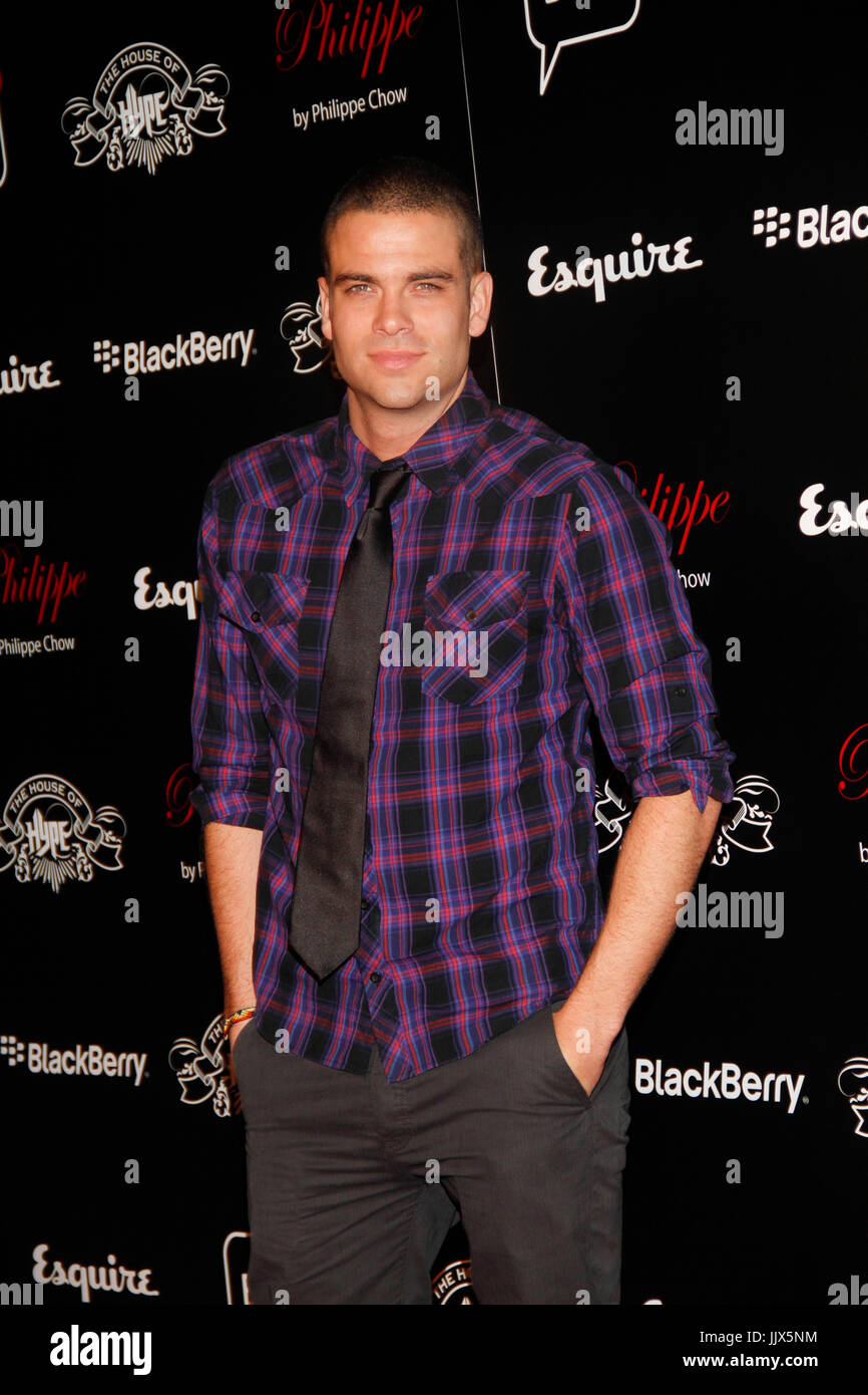 Mark Salling attends House Hype's VMA Pre-Party Private Residence September 11,2010 Beverly Hills,California. Stock Photo