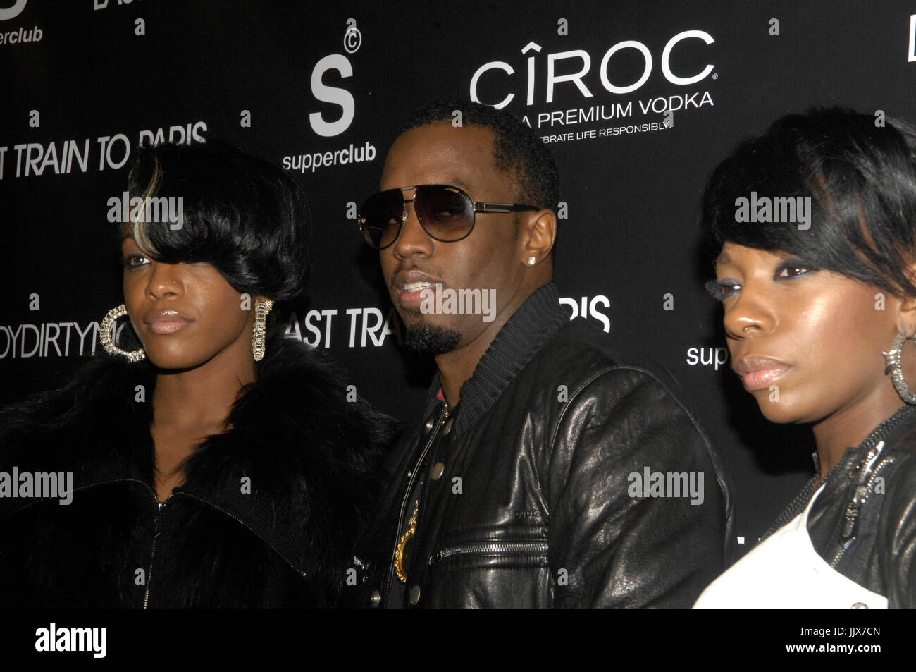 (L R) Dawn Richards,Sean 'Diddy' Combs Kalenna Harper Dirty Money their