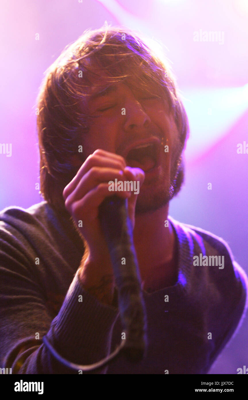 Craigery Owens Chiodos performing Avalon Hollywood Los Angeles Stock Photo