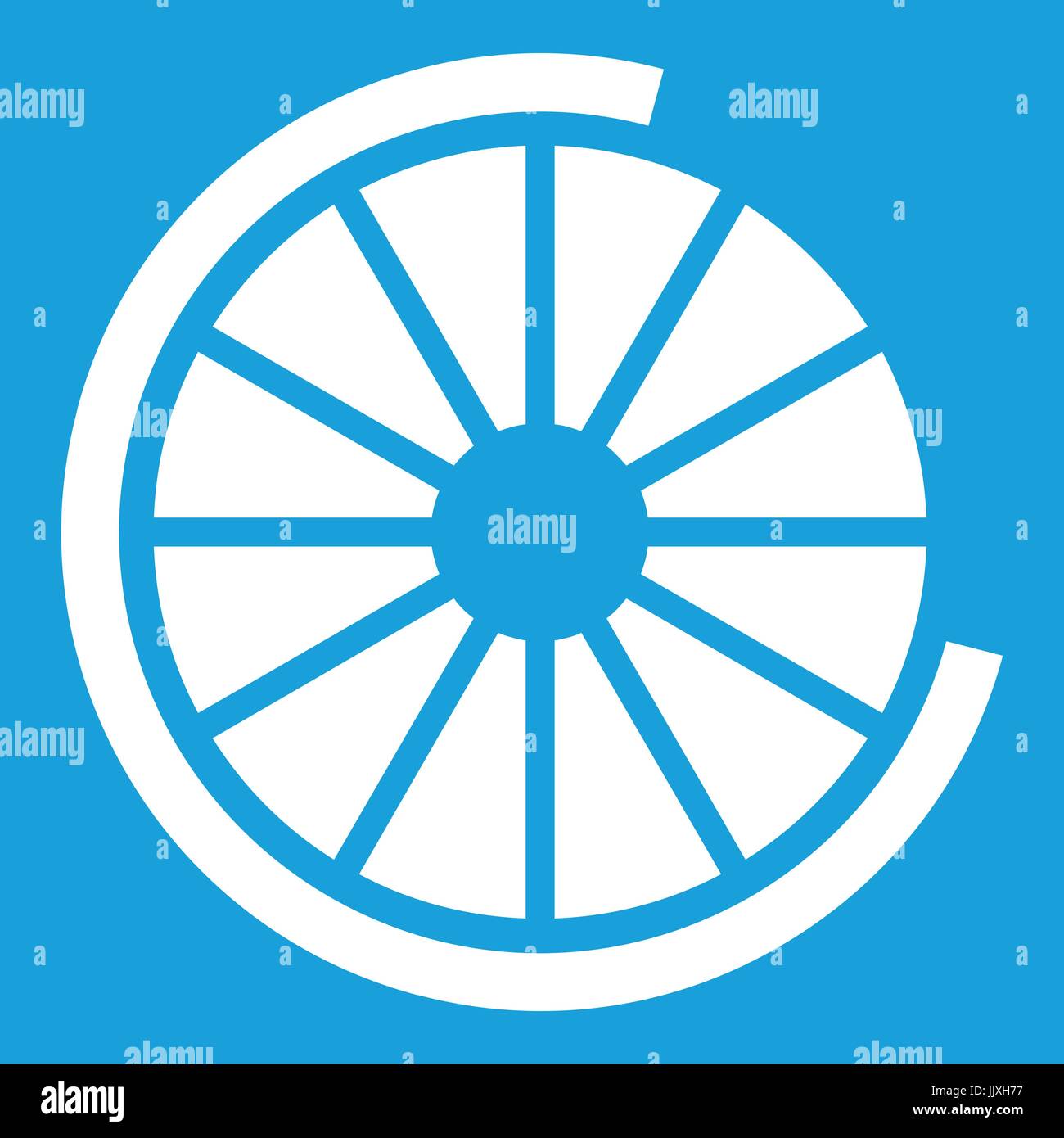 Sign incomplete download icon white Stock Vector Image & Art - Alamy