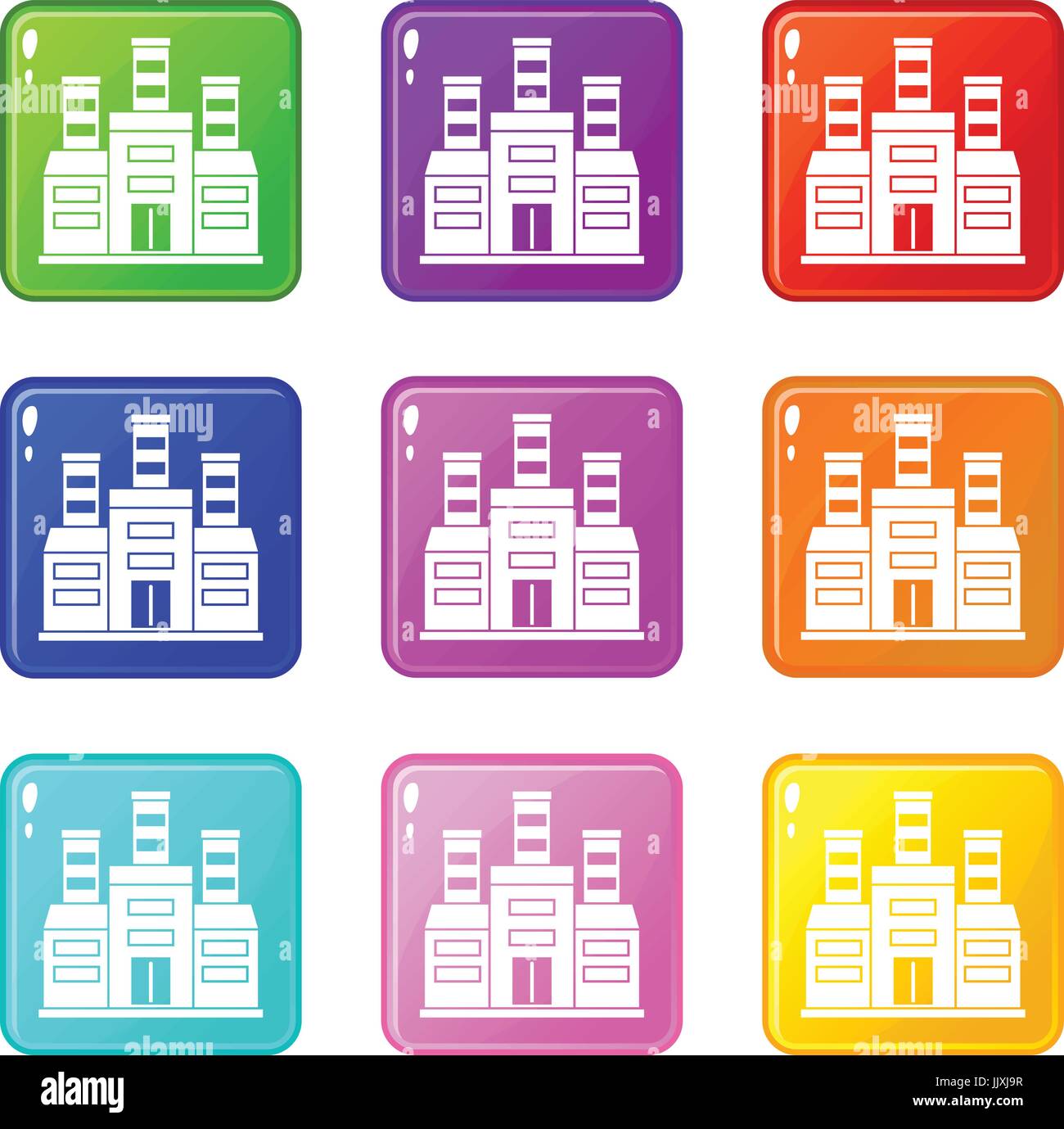 Refinery set 9 Stock Vector Image & Art - Alamy