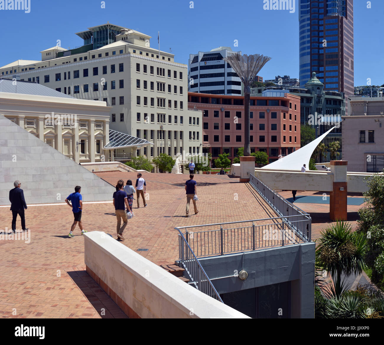 Wellington, New Zealand November 18, 2016 Wellington downtown CBD