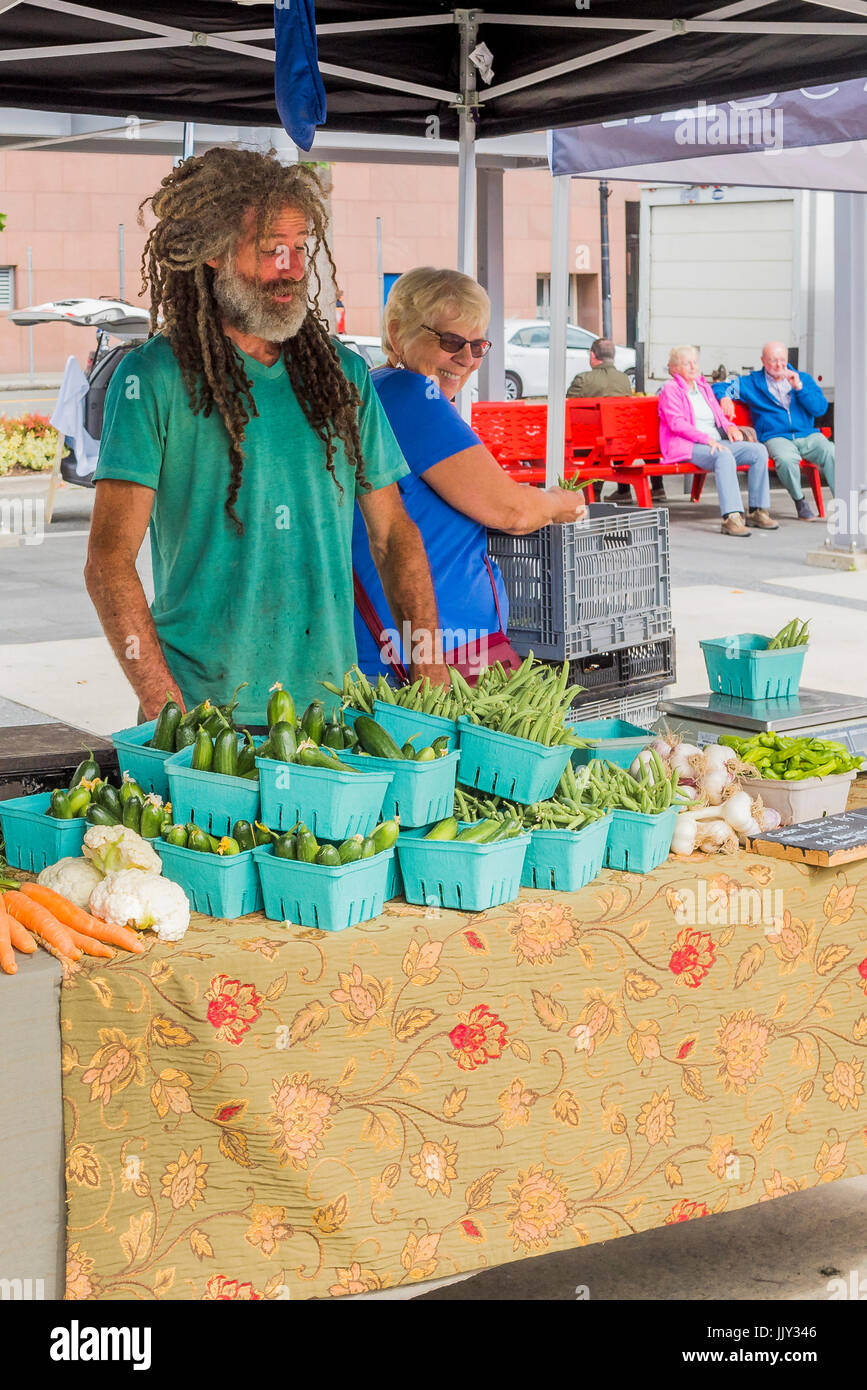 Downtown farmers market hires stock photography and images Alamy