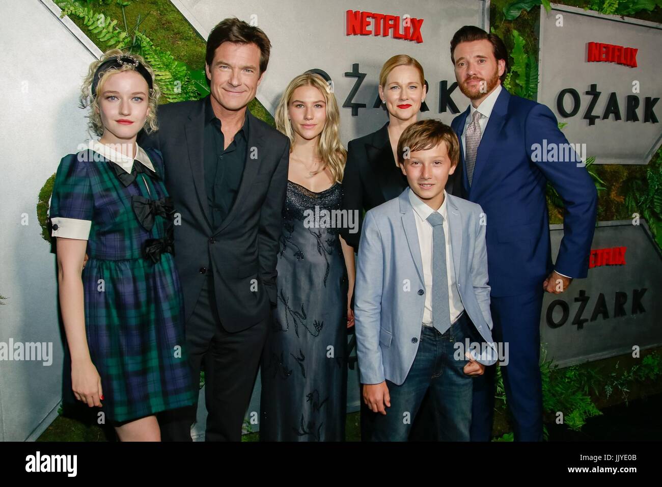 New York, NY, USA. 20th July, 2017. Julia Garner, Jason Bateman, Sofia ...