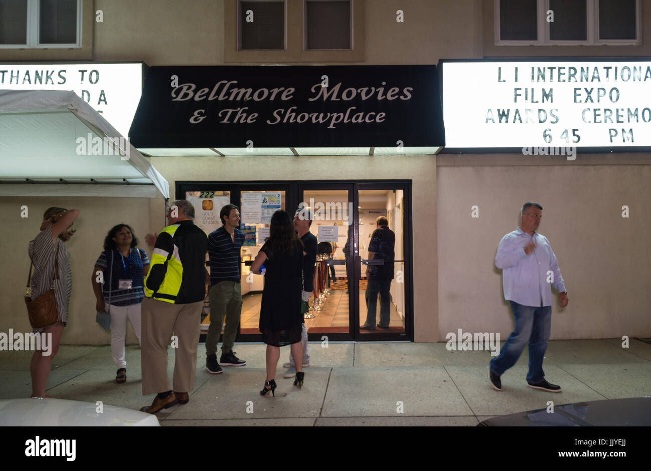 Bellmore, New York, USA. 19th July, 2017. Filmmakers, including