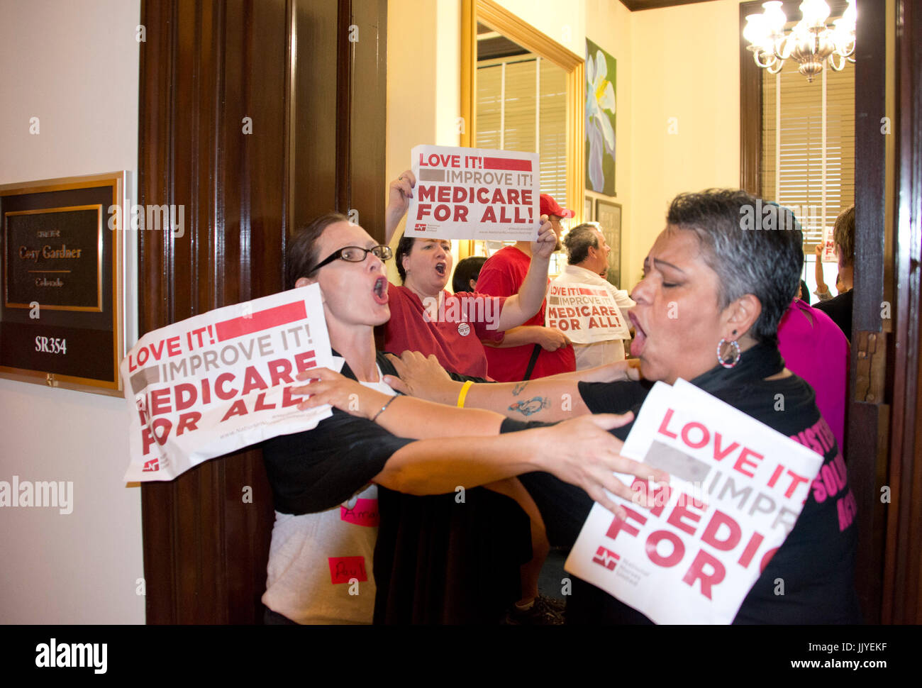 Aca demonstration hi-res stock photography and images - Alamy
