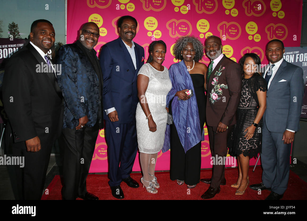 Santa Monica, Ca. 20th July, 2017. Marvin Winans, BeBe Winans, Guests