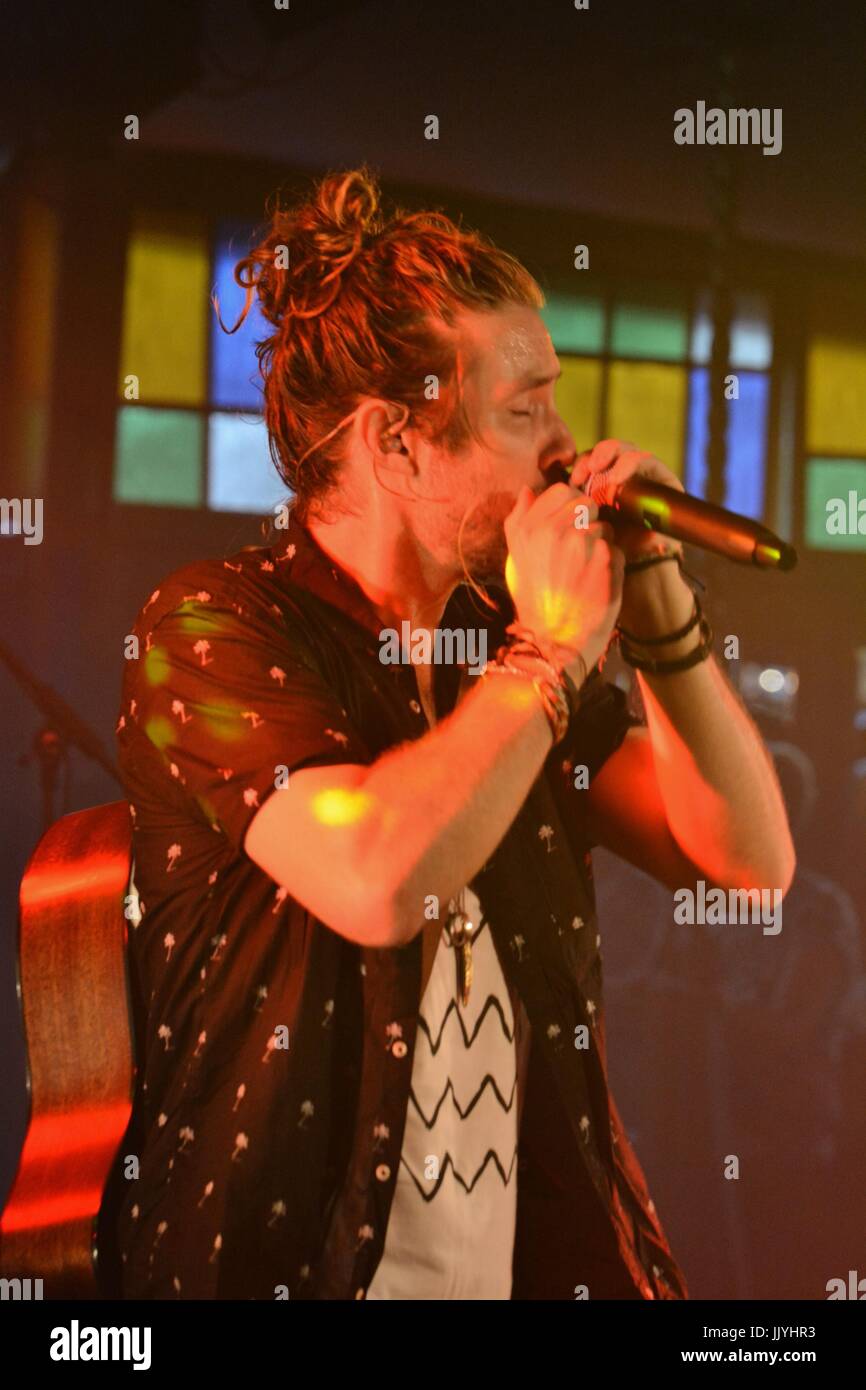 Freiburg, Germany, 20th July 2017, ZMF Zelt-Musik-Festival Featuring Jeremy Loops Credit: mediensegel.de/Alamy Live News Stock Photo