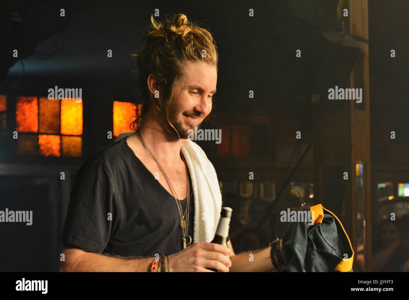 Freiburg, Germany, 20th July 2017, ZMF Zelt-Musik-Festival Featuring Jeremy Loops Credit: mediensegel.de/Alamy Live News Stock Photo