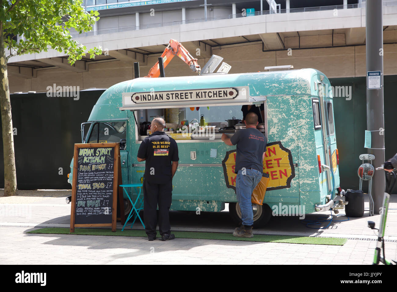 Wembley Park Uk 21st July 2017 Indian Street Kitchen By