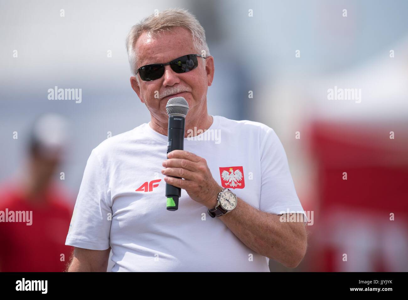 Wroclaw, Poland. 21st July, 2017. The World Games, an international multi-sport event is hold on July 20 in Wroclaw, Poland In the picture: Jerzy Mikula Credit: East News sp. z o.o./Alamy Live News Stock Photo