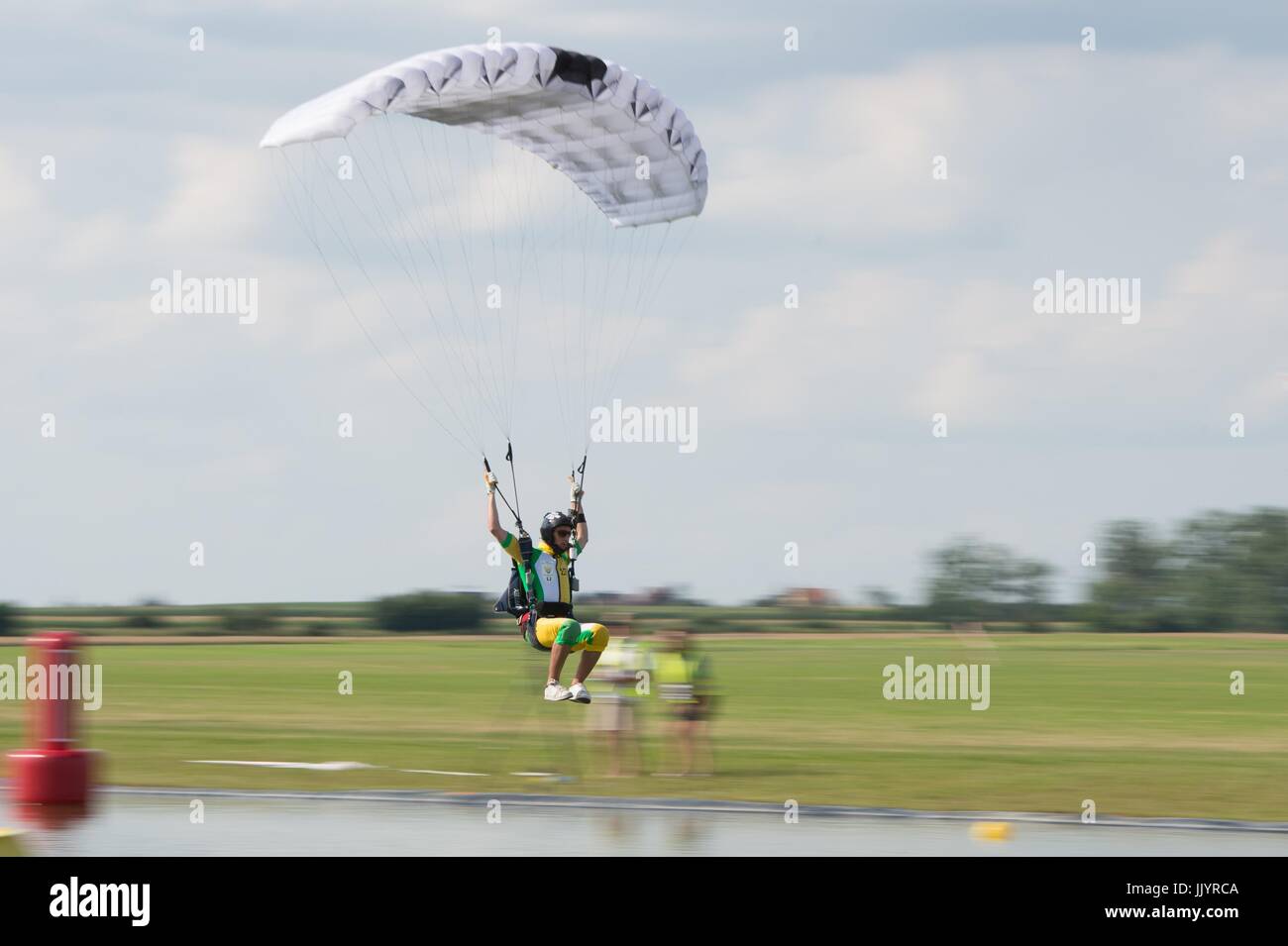 Wroclaw, Poland. 21st July, 2017. The World Games, an international multi-sport event is hold on July 20 in Wroclaw, Poland In the picture: Spadochroniarstwo Credit: East News sp. z o.o./Alamy Live News Stock Photo