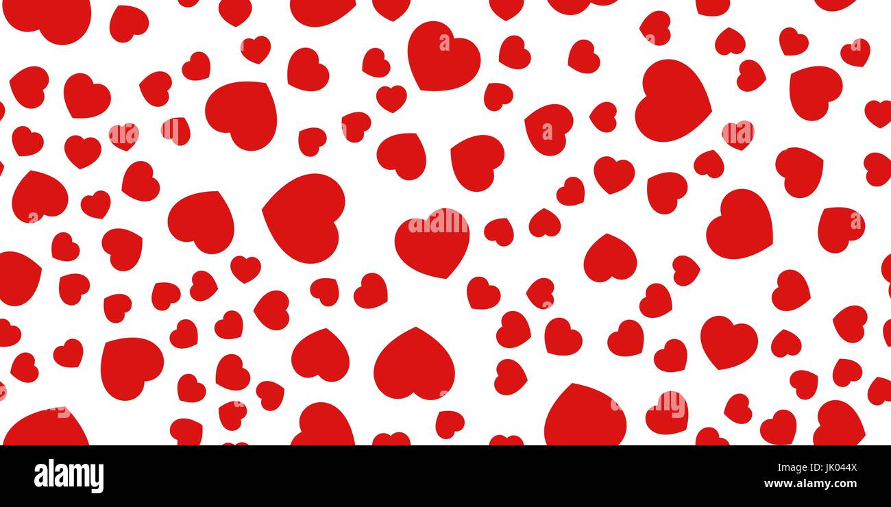 seamless decorative hearts Stock Vector Image & Art - Alamy
