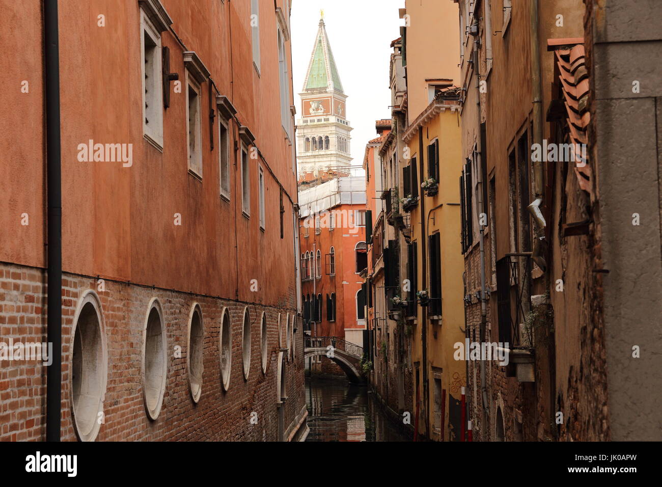 colorful houses and canal in Venice, Italy Stock Photo - Alamy
