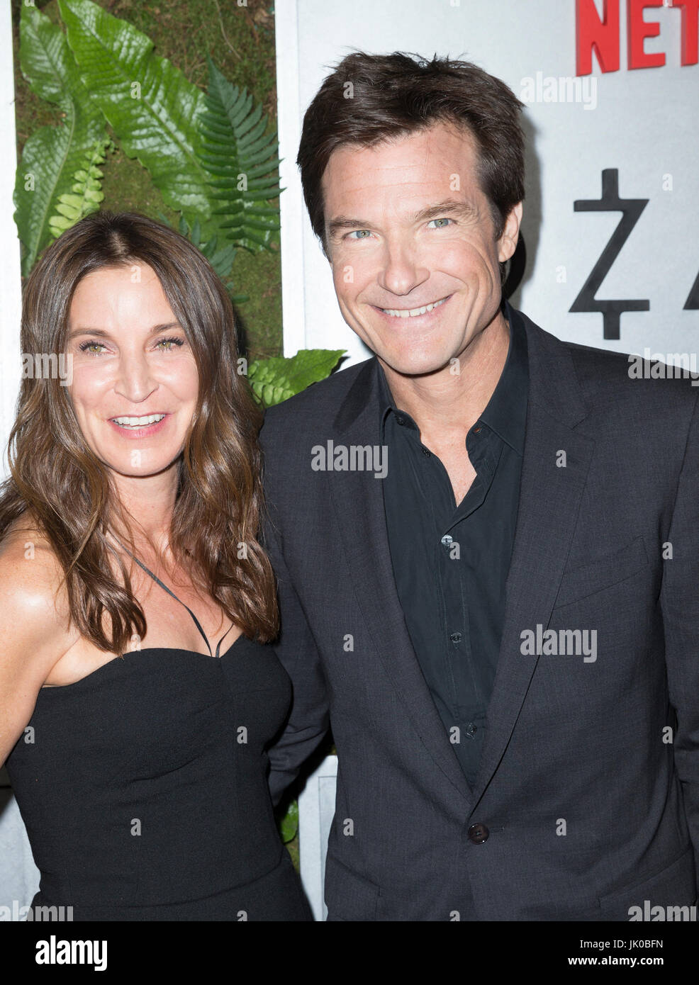 New York, United States. 20th July, 2017. Amanda Anka, Jason Bateman