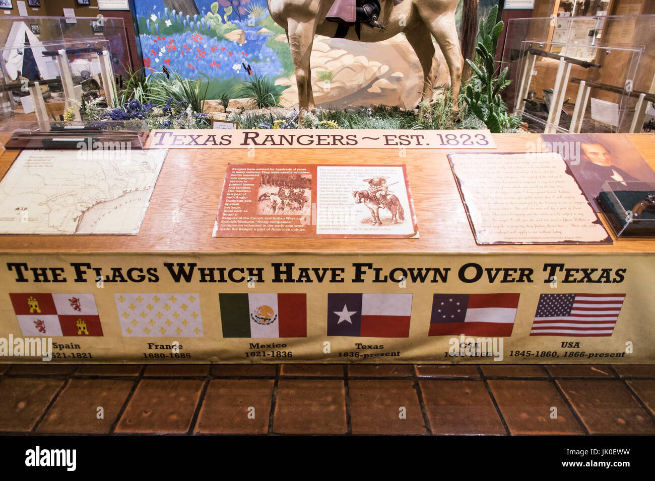 Stock Photo - Texas Ranger Hall of Fame and Museum in Waco, Texas ...
