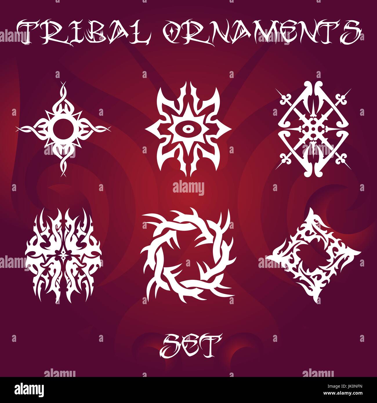 Tribal ornaments for tattoo and designs Stock Vector Image & Art Alamy