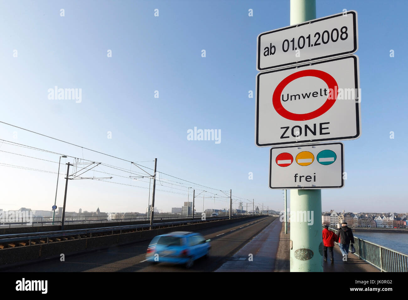 1. Environmental zone in North RhineWestphalia in Cologne, 1