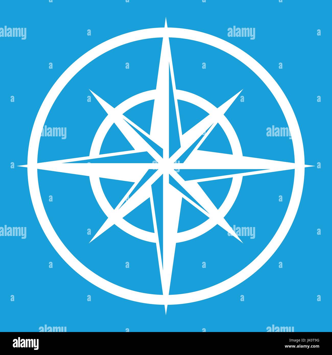 Sign of compass to determine cardinal directions Stock Vector Image