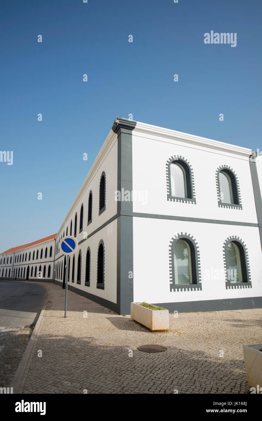 the Museu de Portimao and old Factory of sardines Fish can factory Fabrica de conservas la rose